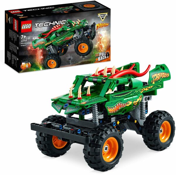 Bild 1 von LEGO® Konstruktionsspielsteine Monster Jam™ Dragon™ (42149), LEGO® Technic, (217 St), Made in Europe