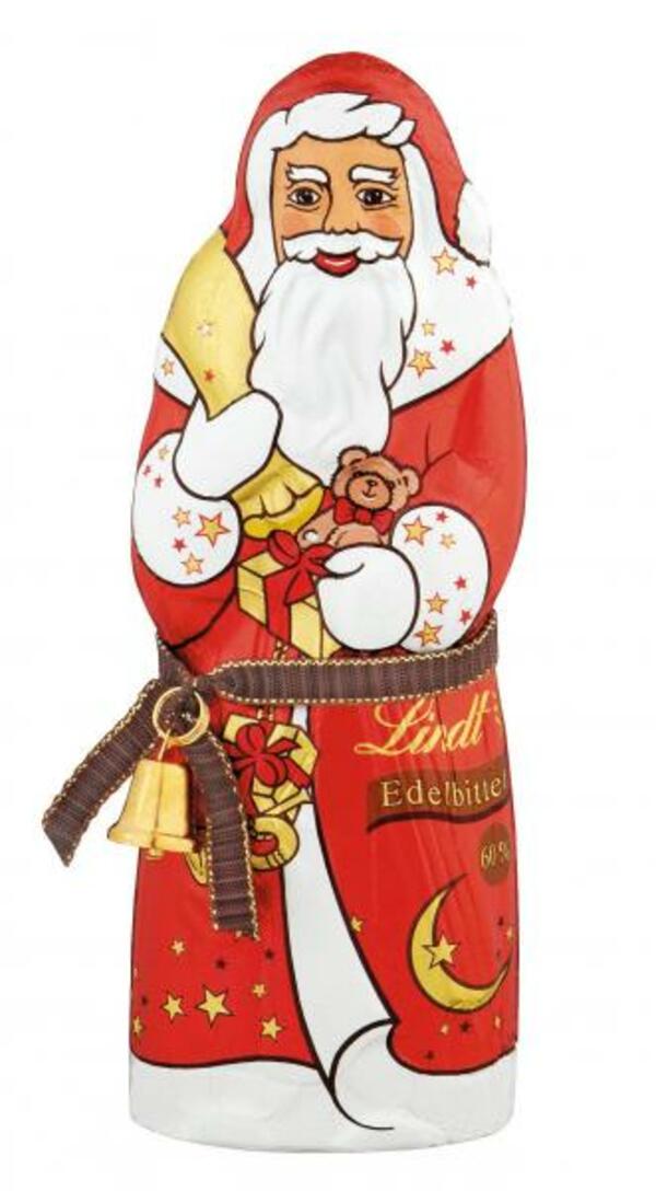 Bild 1 von Lindt Weihnachtsmann Edelbitter-Schokolade