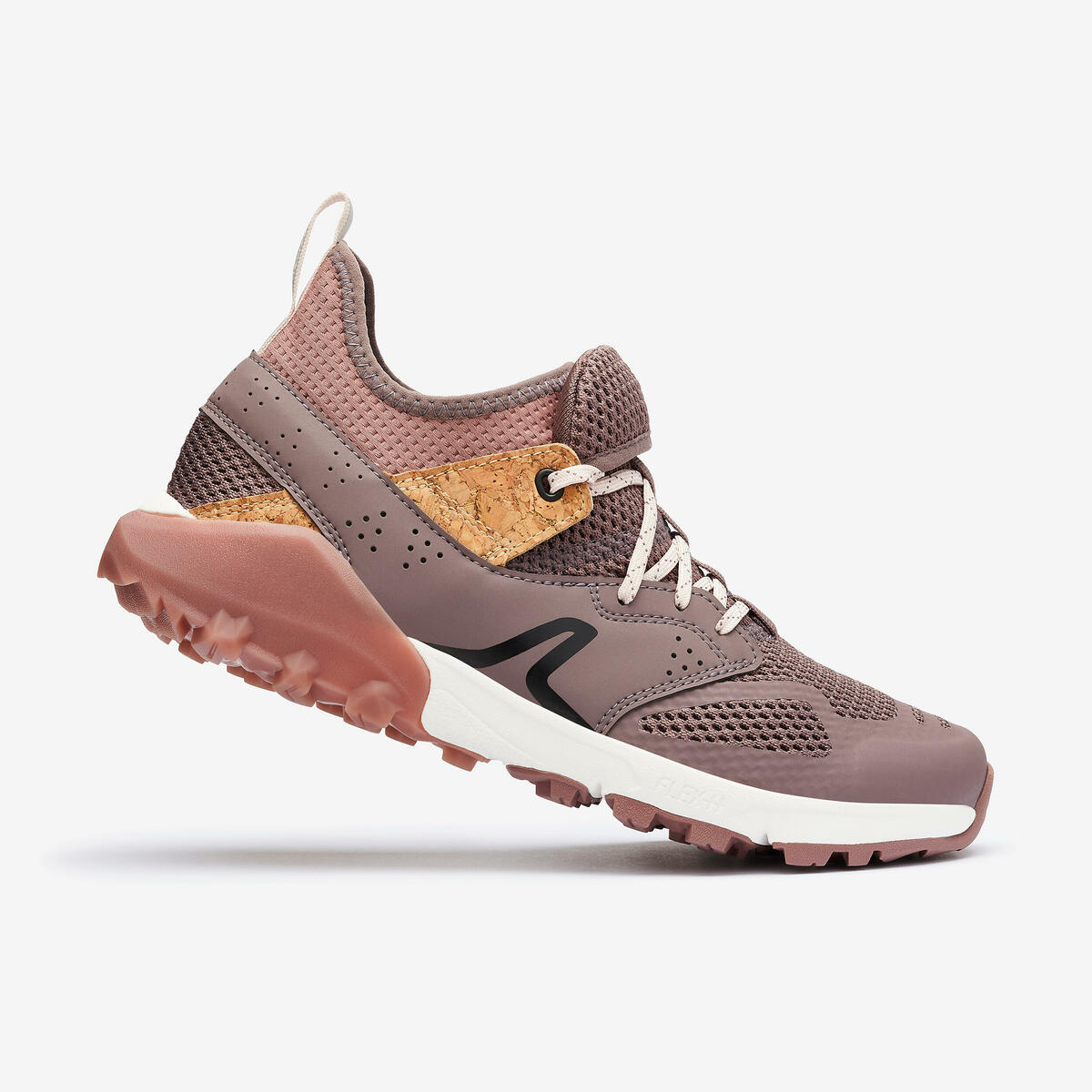 Bild 1 von Nordic Walking Schuhe atmungsaktiv - NW 500 lila Grau|violett|weiß