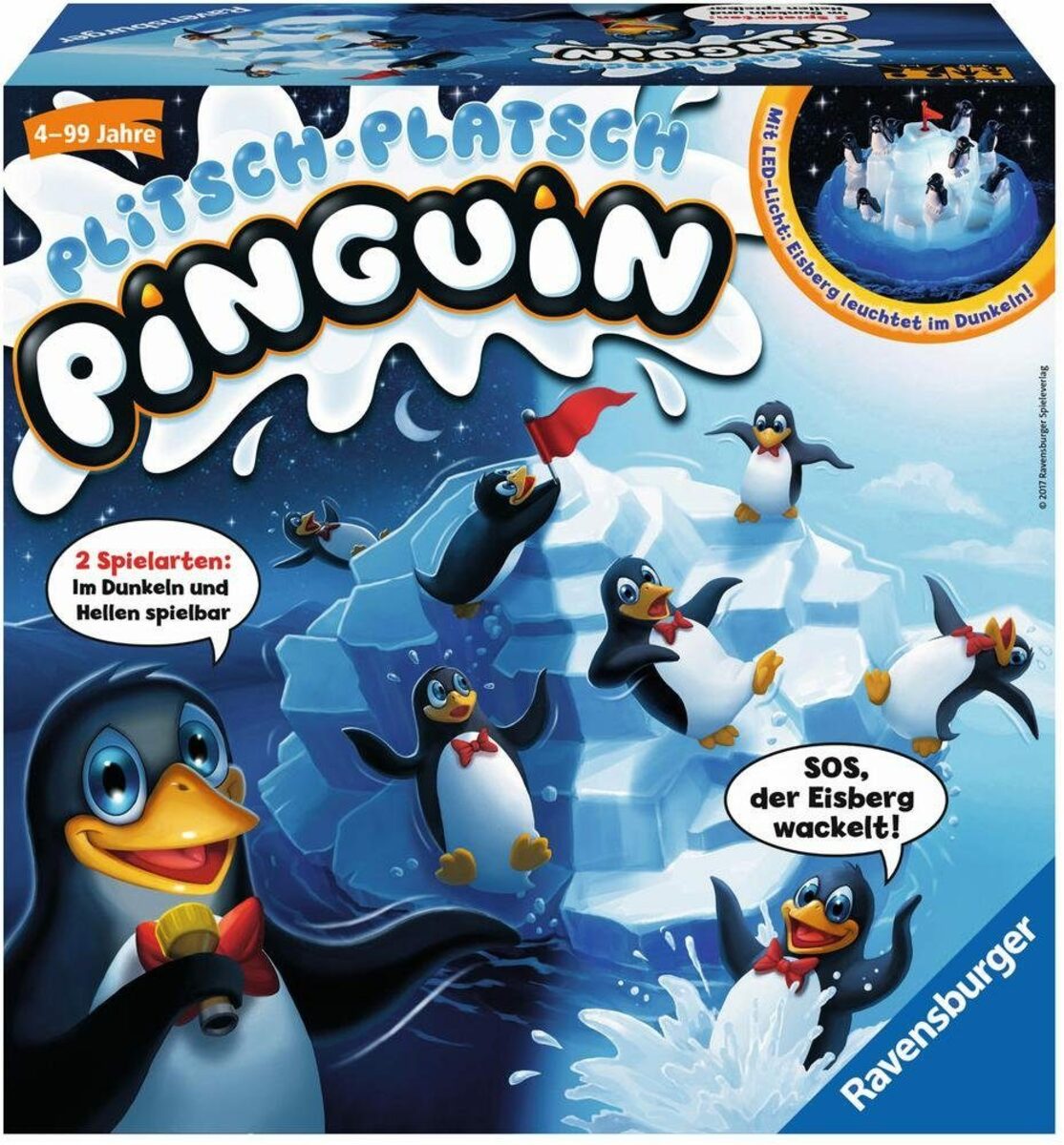 Bild 1 von Ravensburger Spiel, Plitsch Platsch Pinguin, Made in Germany, FSC® - schützt Wald - weltweit