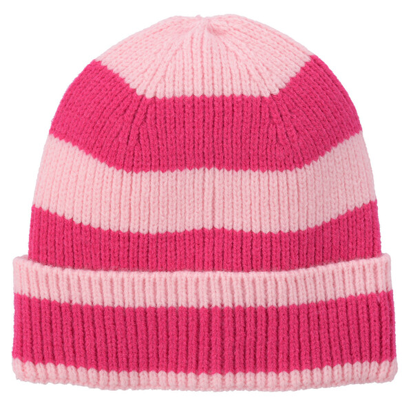 Bild 1 von Damen Strickmütze mit Streifen ZARTROSA / PINK