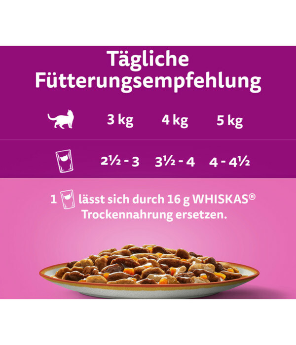 Bild 3 von Whiskas® Nassfutter für Katzen Multipack Tasty Mix Country Collection in Sauce, Adult