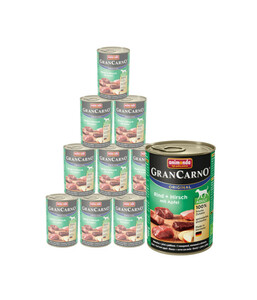 animonda GRANCARNO® Nassfutter für Hunde Adult, 12 x 400 g