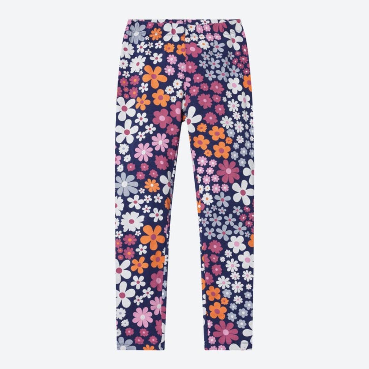 Bild 1 von Mädchen-Leggings mit Blumenmuster