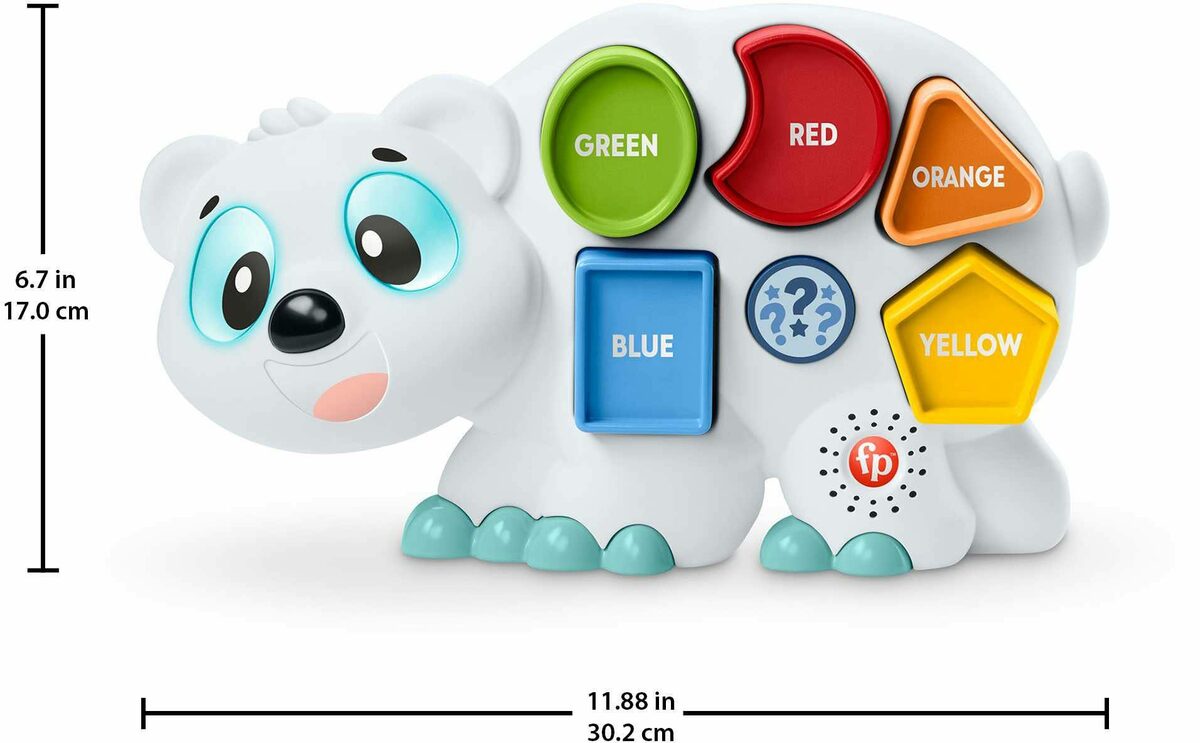 Bild 3 von Fisher-Price® Lernspielzeug BlinkiLinkis Formen Eisbär, mit Licht und Sound