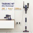 Bild 3 von TASVAC Akku-Stielstaubsauger TASVAC, 250,00 W, Akku Staubsauger, 25KPa, 55 Minuten, Akku-Hand-und Stielstaubsauger