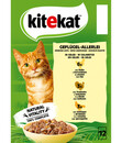 Bild 2 von KITEKAT® Nassfutter für Katzen Multipack Geflügel-Allerlei in Gelee, Adult, 12 x 85 g