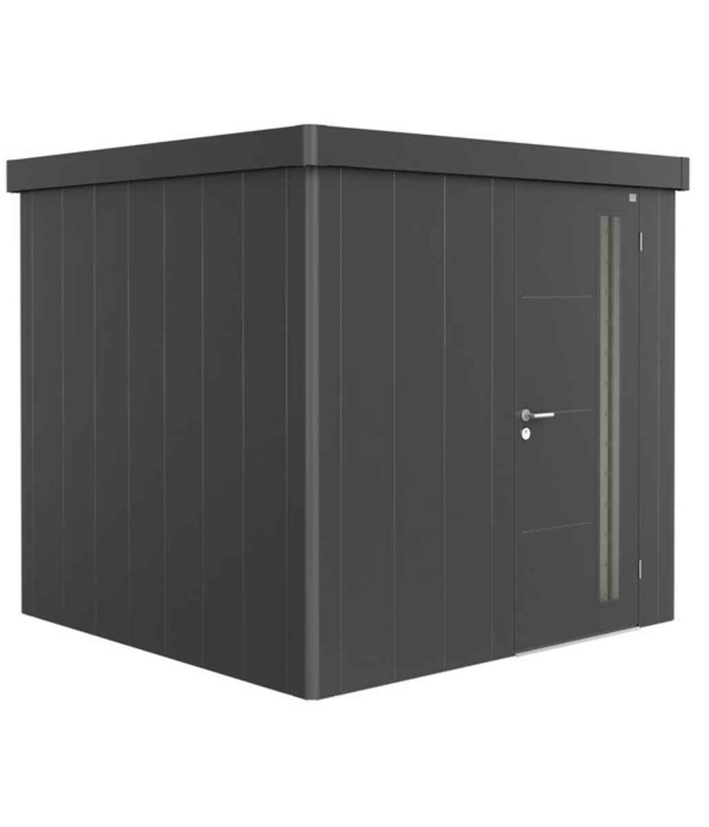 Bild 1 von Biohort Gerätehaus Neo 2B, dunkelgrau-metallic, ca. B236/H222/T236 cm