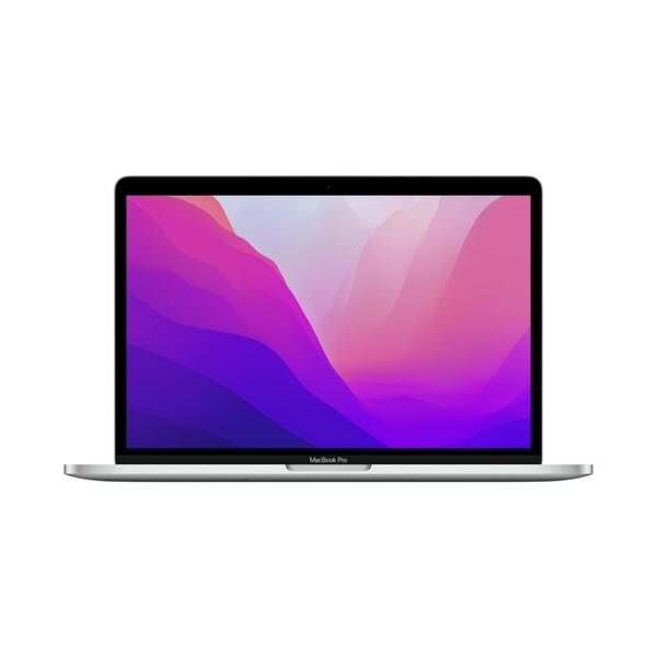 Bild 1 von MacBook Pro 13" silber, 2022, Apple M2 8C10G, 8GB, 256GB - 0%-Finanzierung (PayPal)