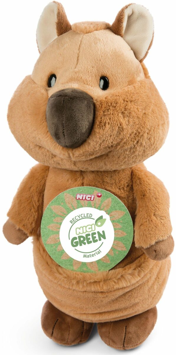 Bild 2 von Nici Kuscheltier Wild Friends GREEN, Quokka Quokka-Mola, 45 cm, enthält recyceltes Material (Global Recycled Standard)