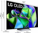 Bild 2 von LG OLED65C37LA OLED-Fernseher (165 cm/65 Zoll, 4K Ultra HD, Smart-TV, OLED evo, bis zu 120 Hz, α9 Gen6 4K AI-Prozessor, Twin Triple Tuner)