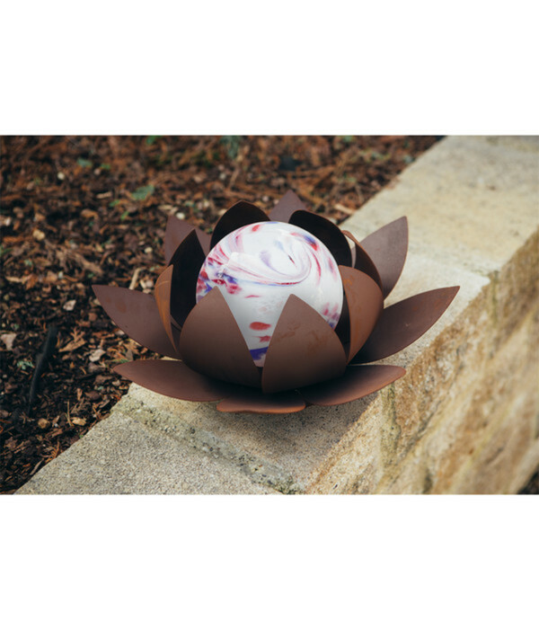 Bild 3 von Ferrum Metall-Gartenstecker Glasseerose