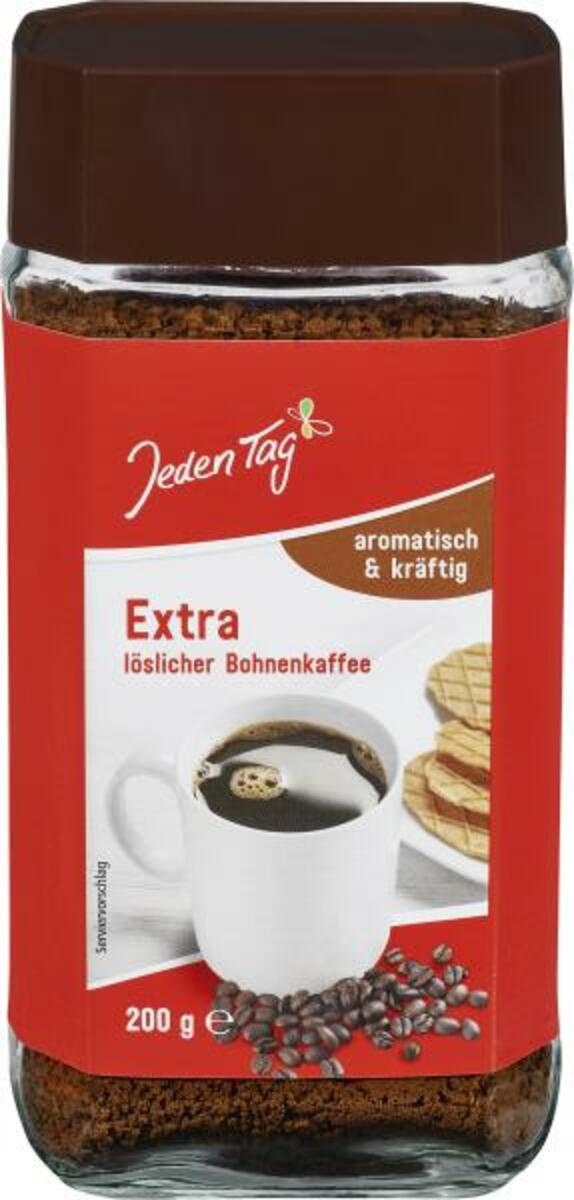 Bild 1 von Jeden Tag Extra löslicher Bohnenkaffee
