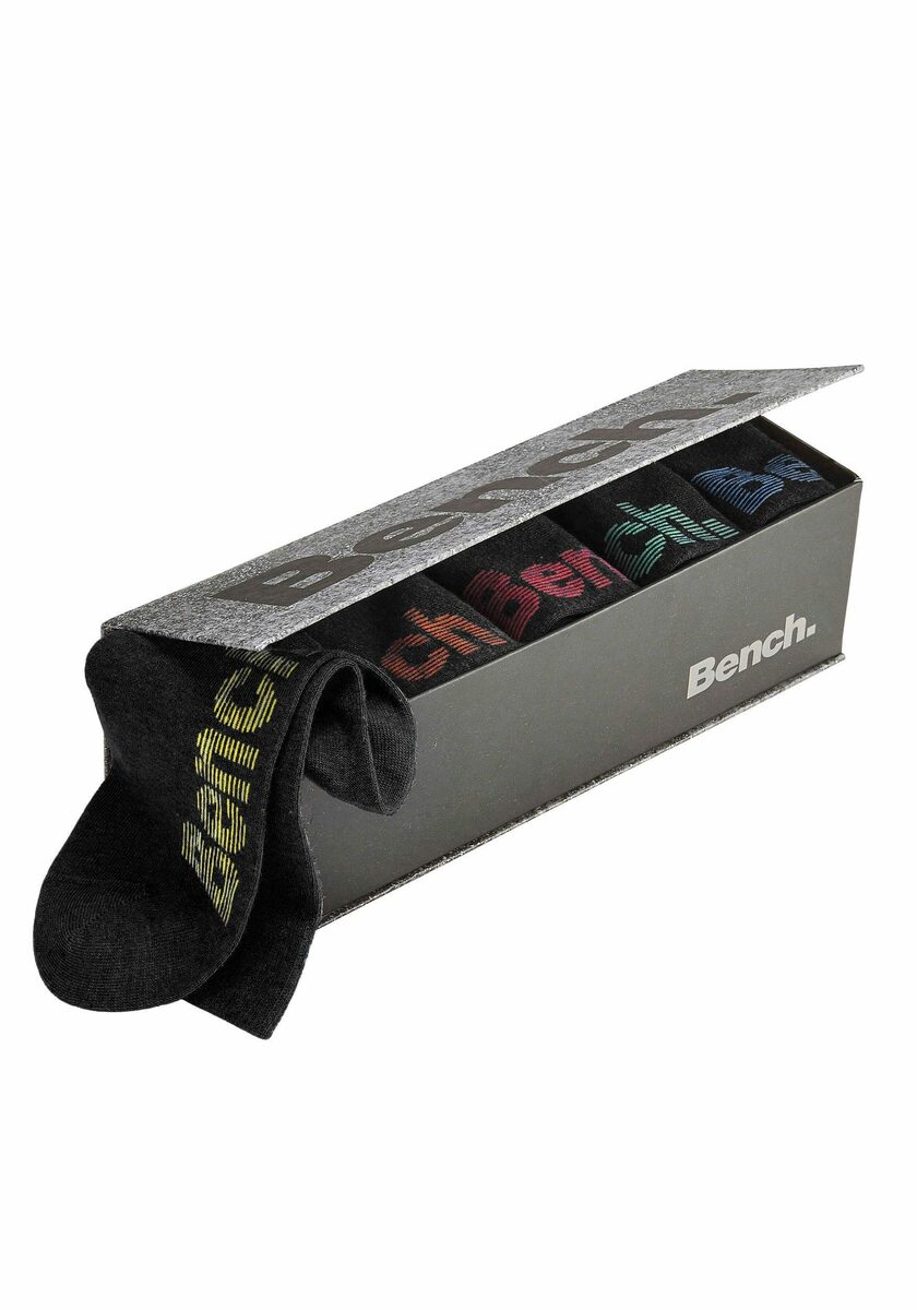 Bild 4 von Bench. Socken (Set, 6-Paar) mit verschiedenfarbigen Logos