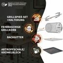 Bild 3 von EUARY Heißluftfritteuse 14L XXL Ohne Öl Air Fryer 1700W Heizluft Fritteuse LED-Touchscreen, Airfryer Einstellbare Zeit/Temperaturregelung für Luftbraten, Braten