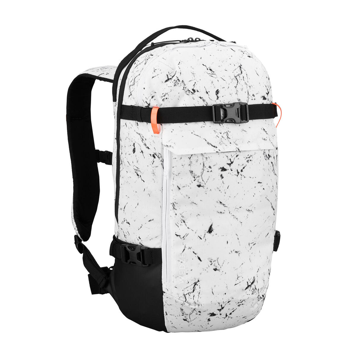 Bild 1 von Skirucksack Snowboardrucksack Tourenrucksack 23 L - FR 100 weiss/schwarz Grau