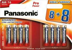Panasonic Batterien 8 + 8 gratis
