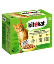 Bild 1 von KITEKAT® Nassfutter für Katzen Multipack Geflügel-Allerlei in Gelee, Adult, 12 x 85 g