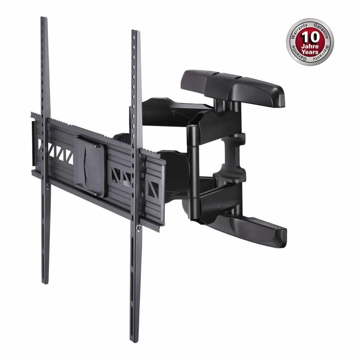Bild 2 von Hama TV Wandhalter schwenkbar Halter bis 229cm/90Zoll vollbewegl. neigbar TV-Wandhalterung, (bis 90 Zoll, Bohrschablone/Wasserwaage integriert Neigung +/-: 2 /10° Rotation 6)