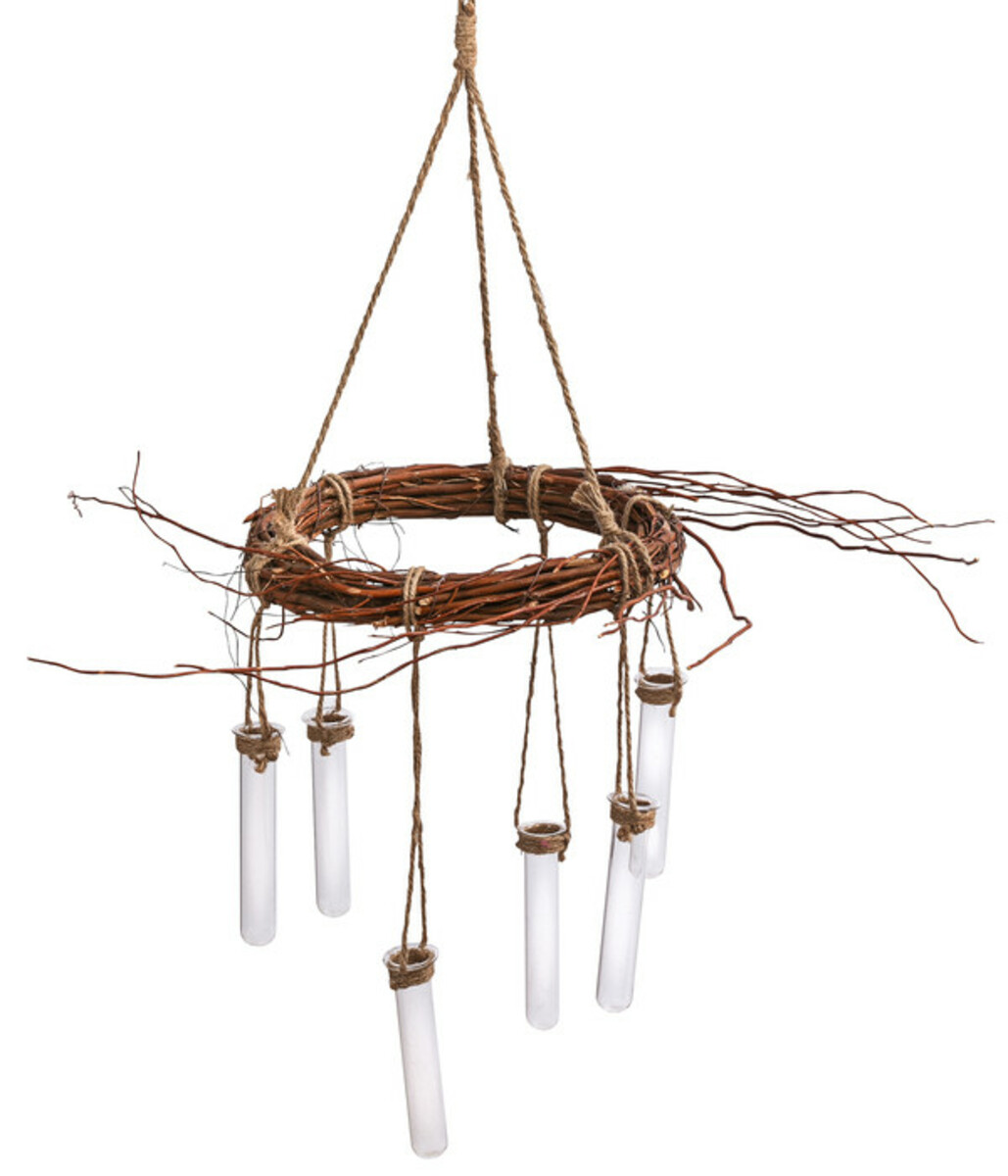 Bild 1 von Dehner Kranz mit Glas-Vasen