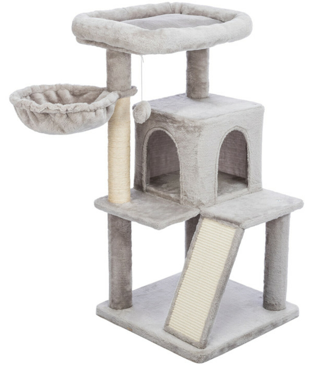 Bild 1 von Trixie Kratzbaum Junior Pepito, grau, ca. B48/H98/T48 cm