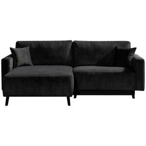 Novel Eckschlafsofa Hagen, Anthrazit, Textil, 2-Sitzer, Füllung: Schaumstoff, 226x157 cm, Armteil links, rechts, Wohnzimmer, Sofas & Couches, Wohnlandschaften