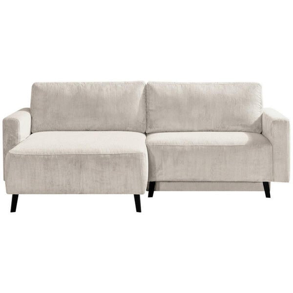 Bild 1 von Novel Eckschlafsofa Hagen, Beige, Textil, 2-Sitzer, Füllung: Schaumstoff, 226x157 cm, Armteil links, rechts, Wohnzimmer, Sofas & Couches, Wohnlandschaften