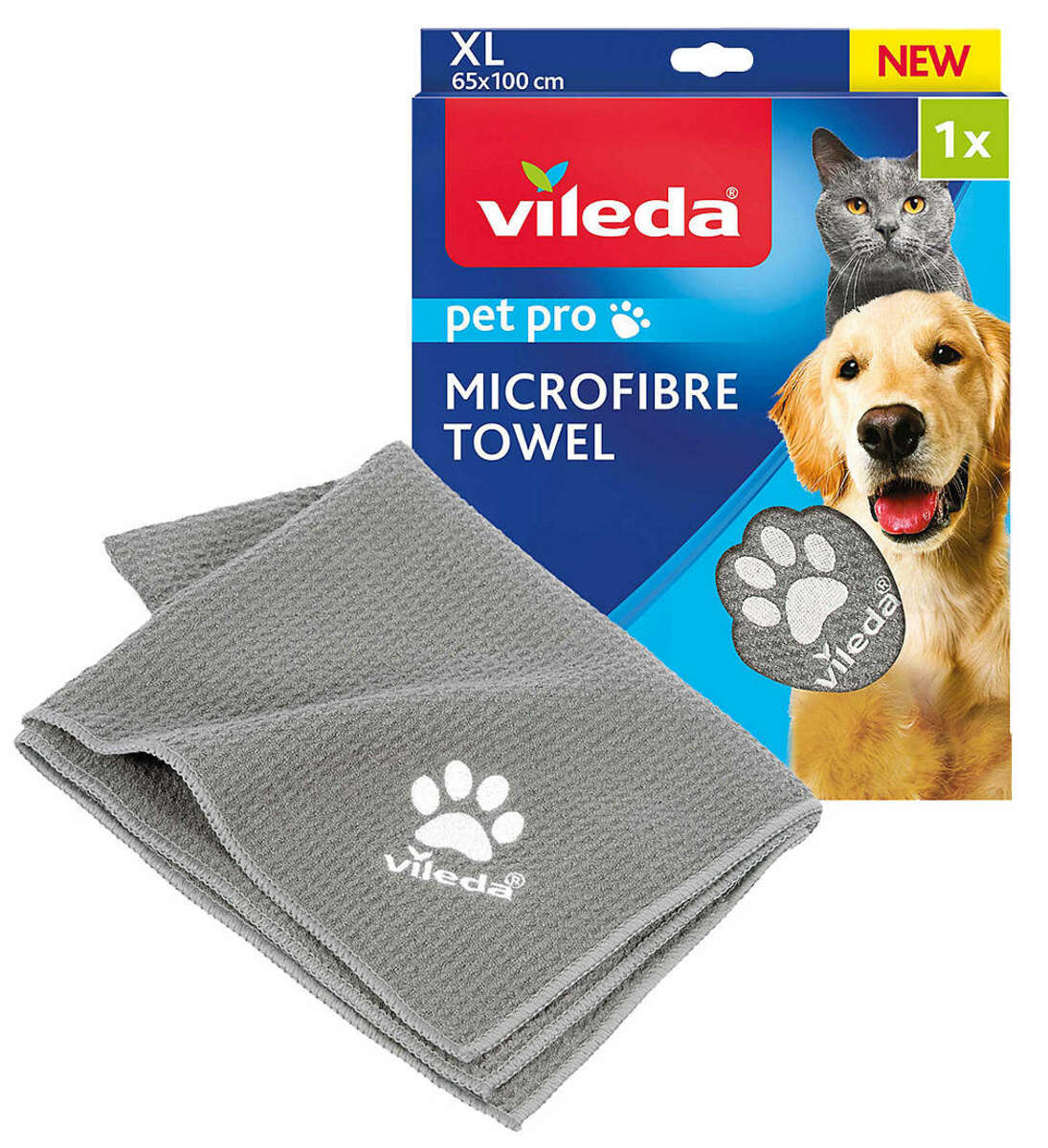 Bild 1 von VILEDA Haustier-Reinigungstuch L/XL »Pet Pro«