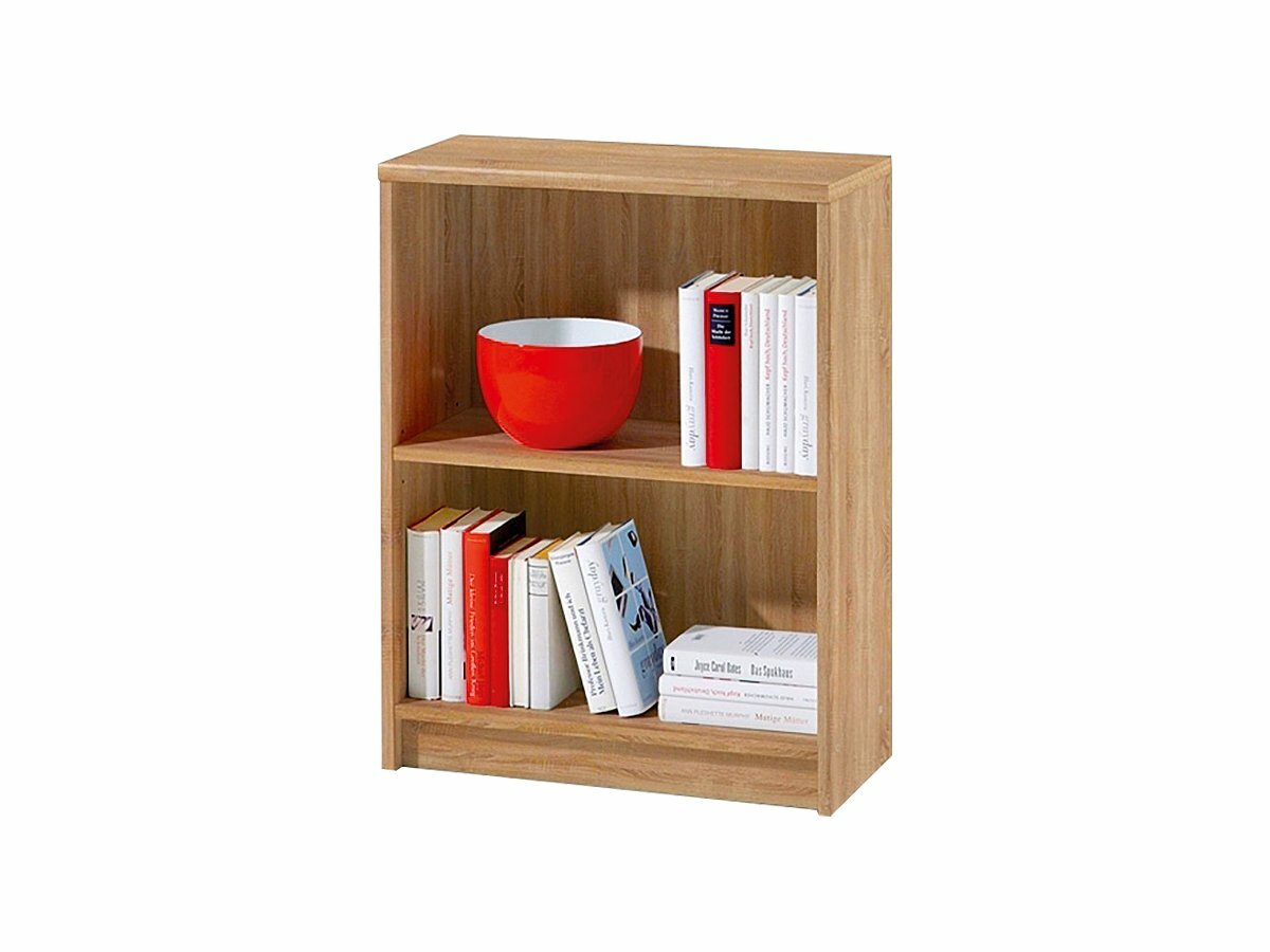 Bild 1 von Bücherregal Standregal Sonoma Eiche 60 x 78 cm - 1 Einlegeboden - LILLY