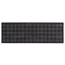 Bild 1 von Esposa FUßMATTE, Schwarz, Weiß, Textil, rechteckig, 66 cm, rutschfest, schmutzabweisend, für Fußbodenheizung geeignet, Teppiche & Böden, Fußmatten