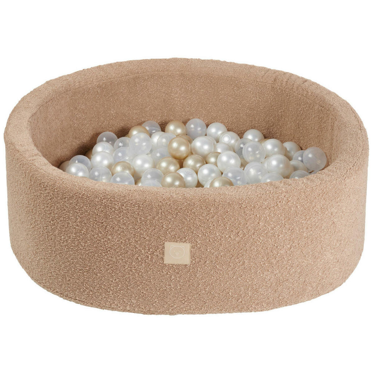 Bild 1 von Jimmylee Bällebad, Cappuccino, Textil, 30 cm, EN 71, Made in EU, Oeko-Tex® Standard 100, CE, Spielzeug, Kinderspielzeug, Bälle