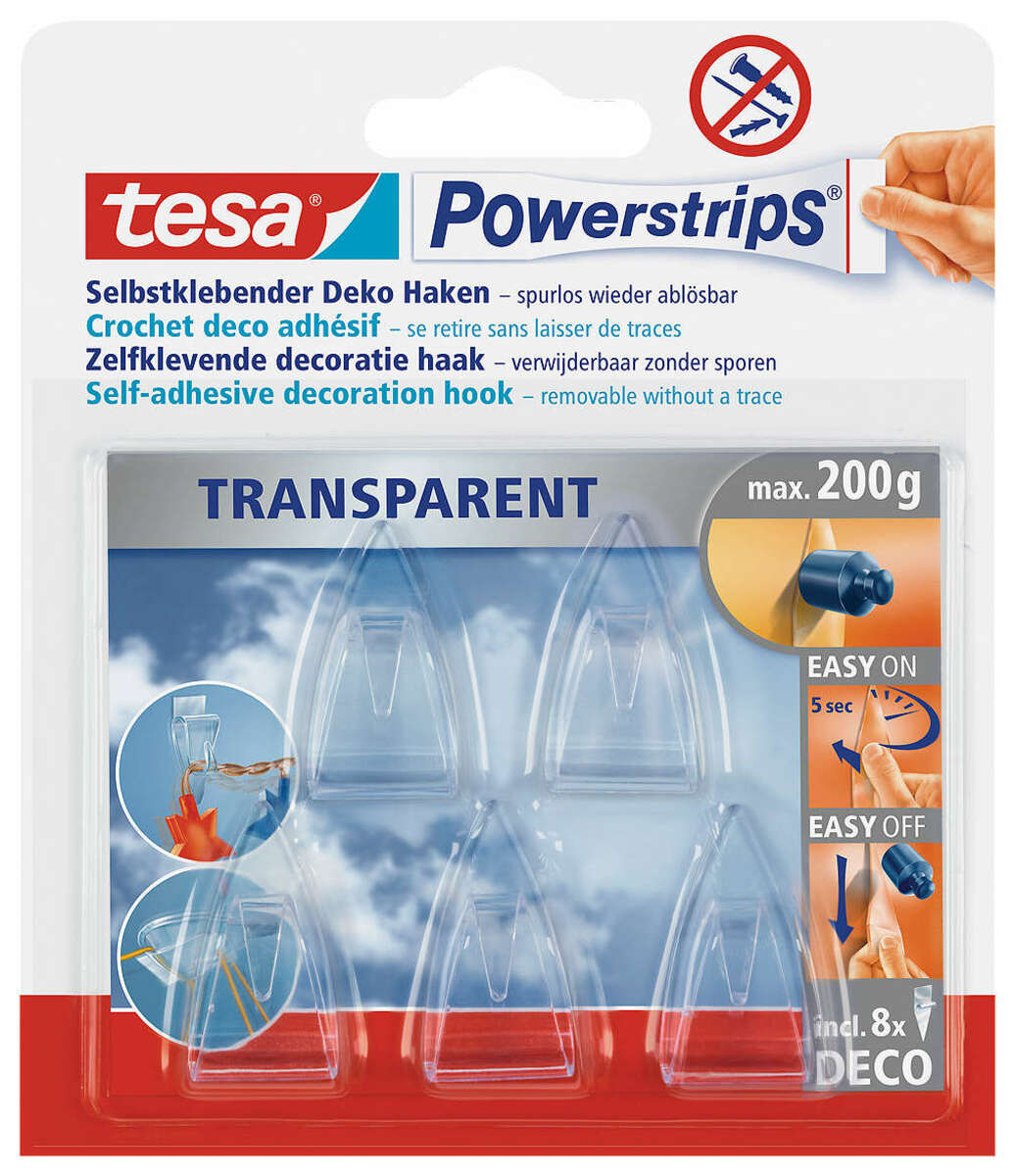 Bild 1 von TESA Powerstrips Deko-Haken