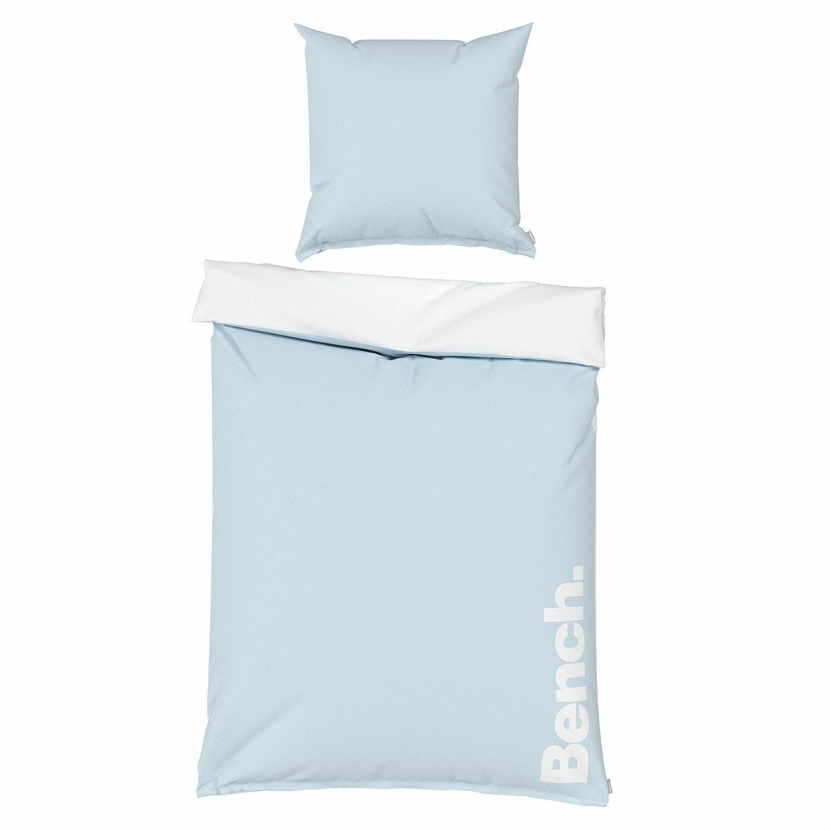 Bild 1 von Bench Wendebettwäsche Schriftzug Baumwoll Renforcé Einzelbett, 2tlg.