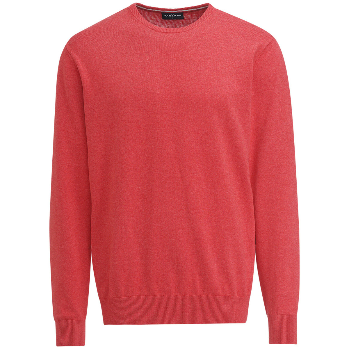 Bild 1 von Herren Feinstrickpullover mit Rundhals ROT