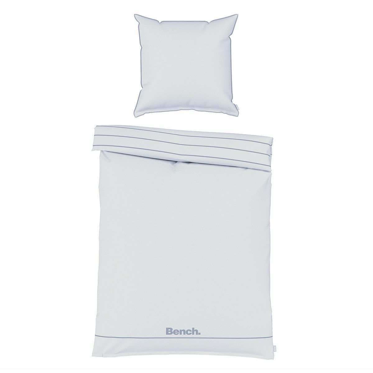 Bild 1 von Bench Wendebettwäsche Querstreifen Baumwoll Renforcé Einzelbett, 2tlg.