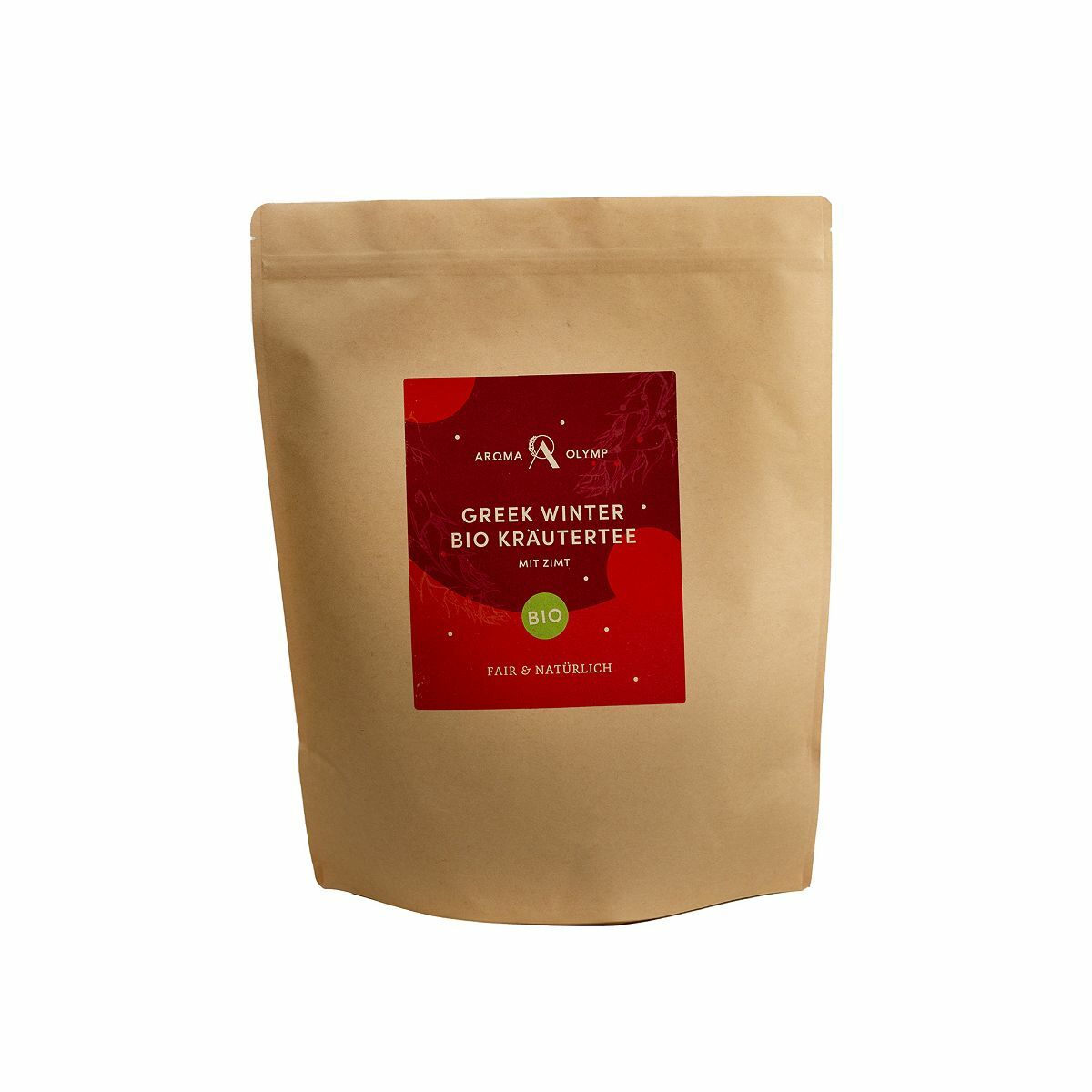Bild 1 von AROMA OLYMP Greek Winter Bio Kräutertee mit Zimt Inhalt 170g