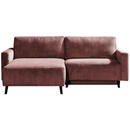 Bild 1 von Novel Eckschlafsofa Hagen, Altrosa, Textil, 2-Sitzer, Füllung: Schaumstoff, 226x157 cm, Armteil links, rechts, Wohnzimmer, Sofas & Couches, Wohnlandschaften