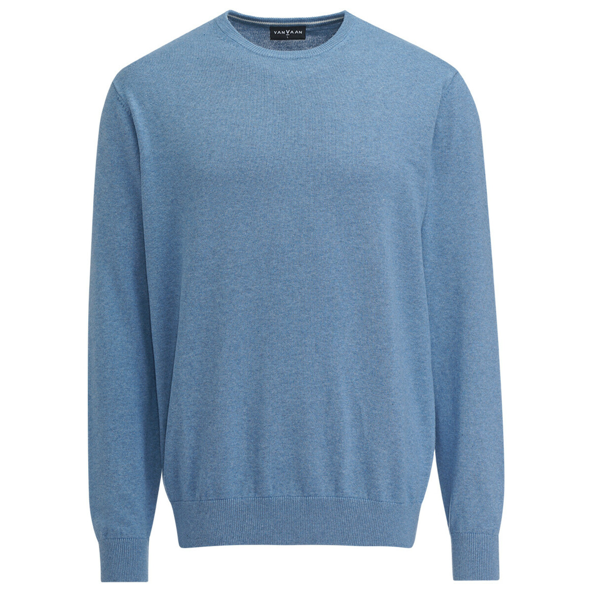 Bild 1 von Herren Feinstrickpullover mit Rundhals BLAU