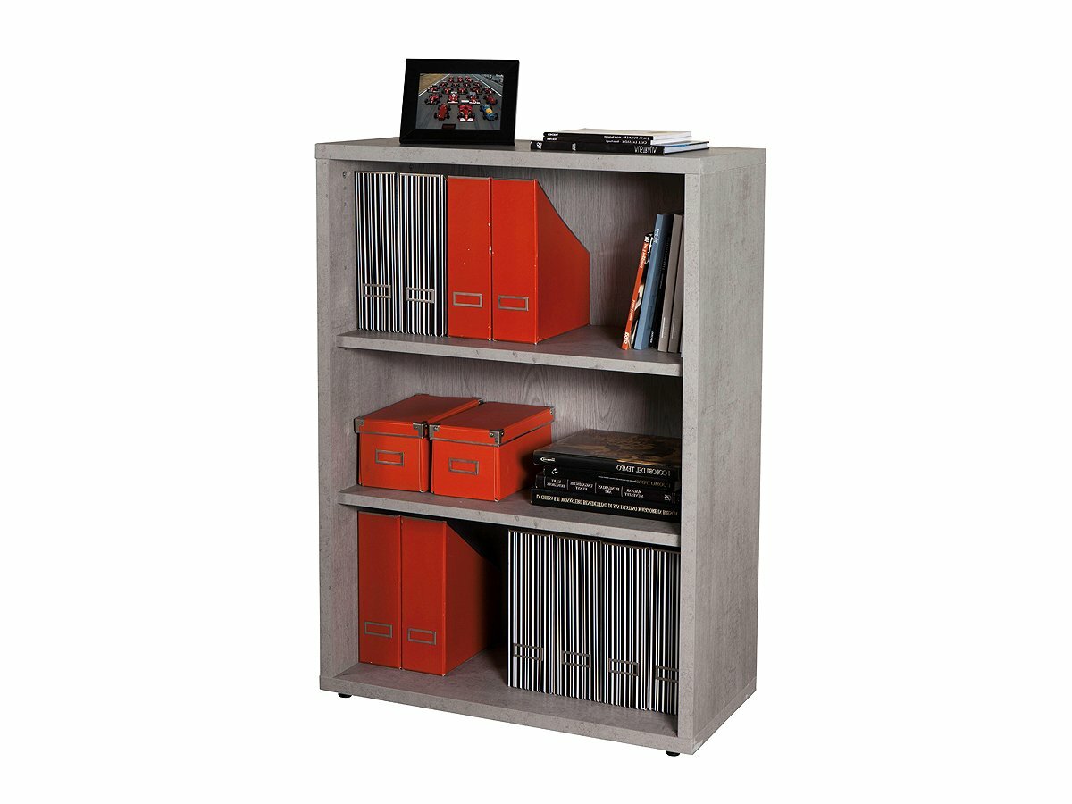 Bild 1 von Bücherregal Betonoptik 82 cm x 112 cm - 2 Böden - DISEGNO