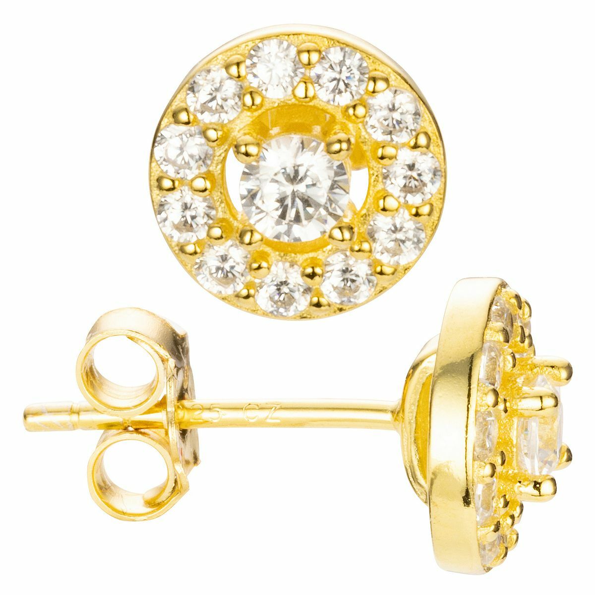 Bild 1 von DIAMONIQUE® Ohrstecker = 1,28ct Brillantschliff Silber 925