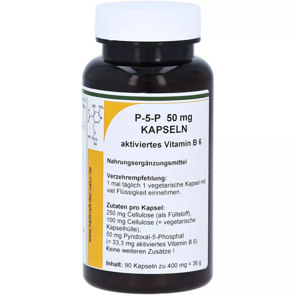 Bild 1 von P-5-p 50 mg aktiviertes Vitamin B 6 Kaps 90 St