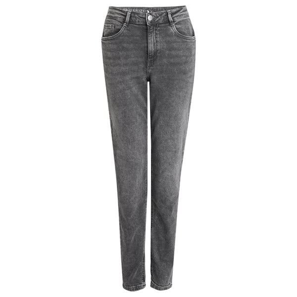 Bild 1 von Damen Mom-Jeans mit Used-Waschung