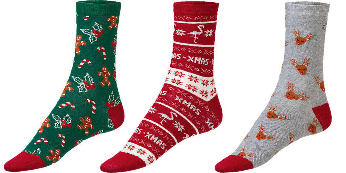 Bild 1 von OYANDA® Damen-Weihnachtssocken