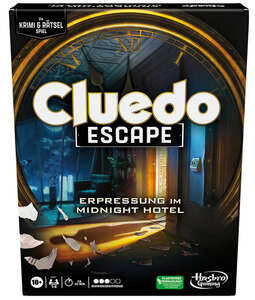 HASBRO Krimi- und Rätselspiel »Cluedo Escape Midnight Hotel«