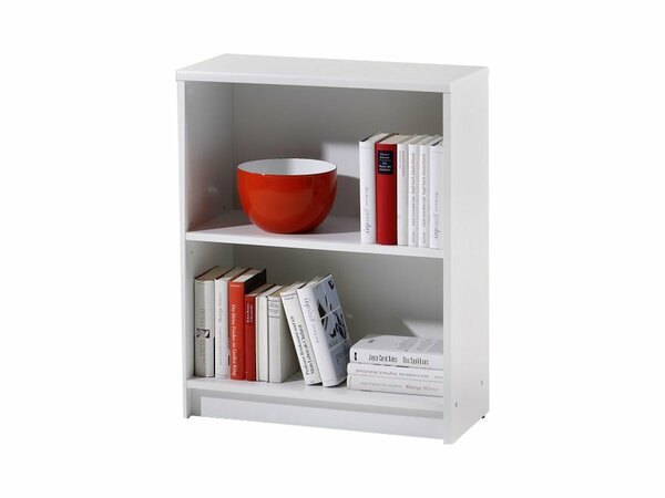 Bild 1 von Bücherregal Standregal weiß 60 x 78 cm - 1 Einlegeboden - LILLY