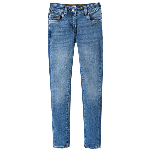 Bild 1 von Mädchen Skinny-Jeans mit verstellbarem Bund BLAU