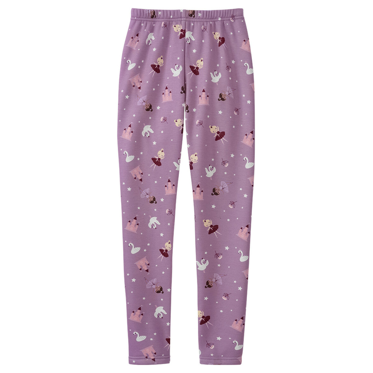 Bild 1 von Mädchen Thermo-Leggings mit Ballerina-Print HELLLILA