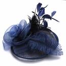 Bild 1 von Fascinator Damen Hut Haarschmuck Blume Bankett Mesh Hut Fede