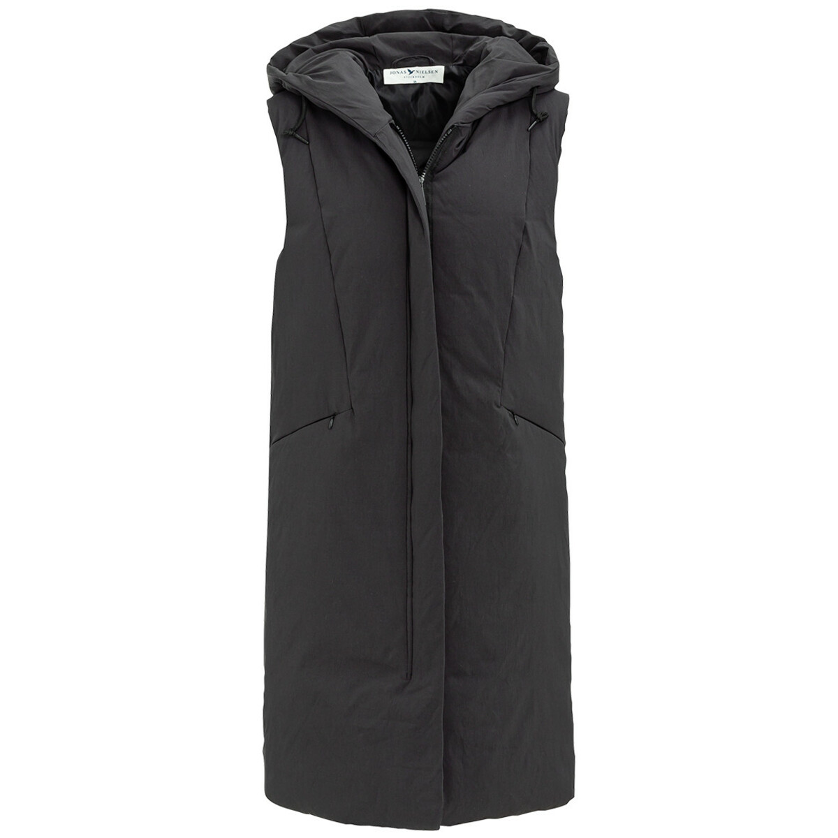 Bild 1 von Damen Weste mit Kapuze SCHWARZ