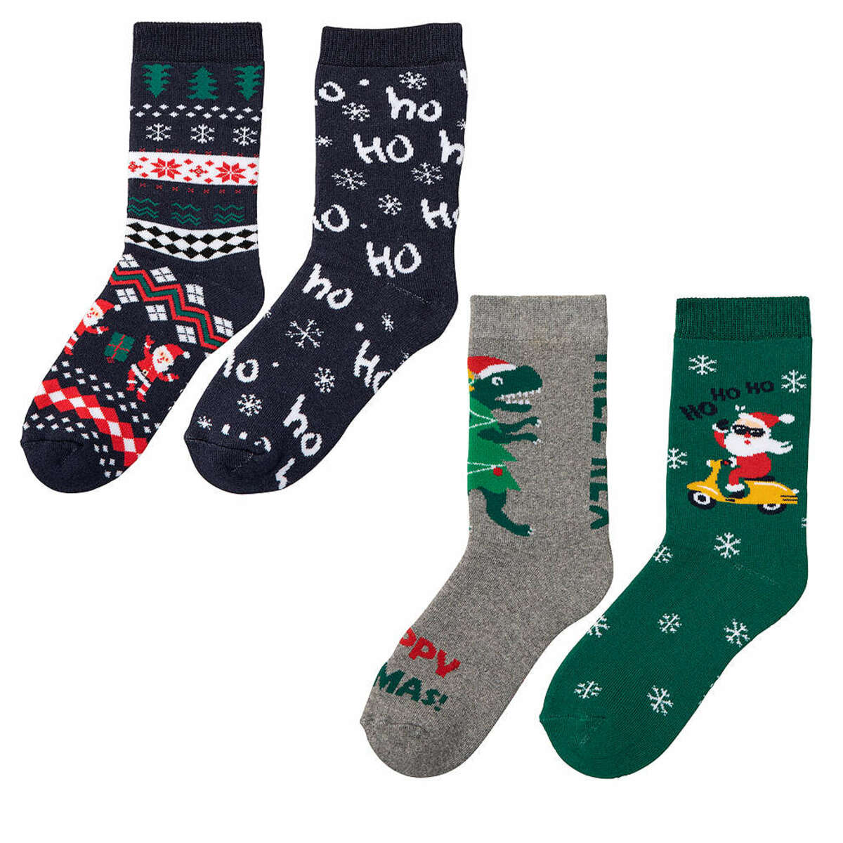 Bild 1 von HIP&HOPPS® Kinder-Thermosocken »Weihnachten«